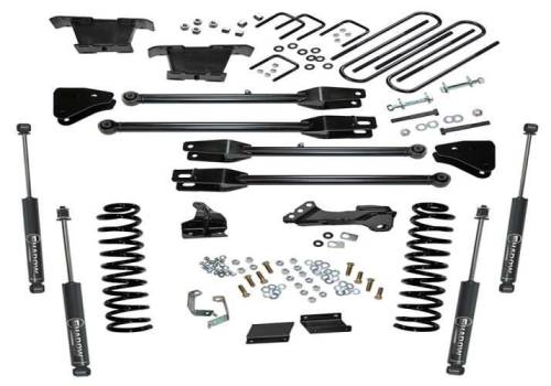 SuperLift - K236 | Superlift 4 inch 4 Link Suspension Lift Kit with Shadow Shocks (2011-2016 F250, F350 Super Duty 4WD | Diesel)