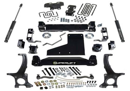 SuperLift - K962 | Superlift 6 inch Suspension Lift Kit with Shadow Shocks (2007-2021 Tundra 4WD)