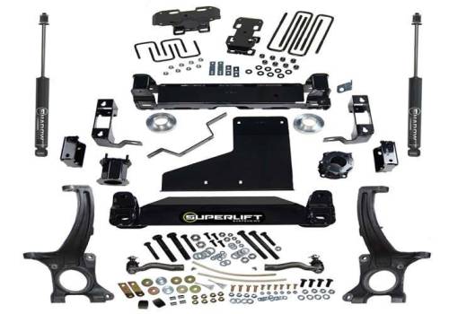 SuperLift - K963 | Superlift 4.5 inch Suspension Lift Kit with Shadow Shocks (2007-2021 Tundra 4WD)