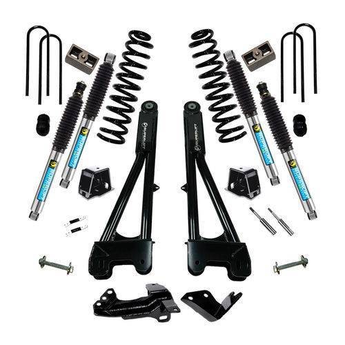 SuperLift - K975B | Superlift 4 inch Suspension Lift Kit with Bilstein Shocks (2005-2007 F250, F350 Super Duty 4WD | Diesel)