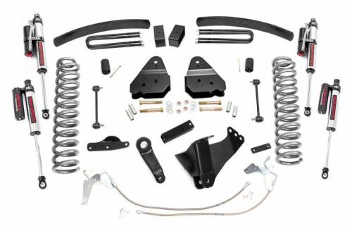 Rough Country - 47850 | 4.5 Inch Ford Suspension Lift Kit w/ Vertex Reservoir Shocks