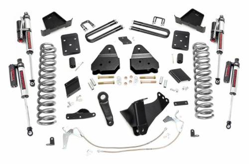 Rough Country - 52950 | 6 Inch Ford Suspension Lift Kit w/ Vertex Reservoir Shocks (Gas Engine, No Overloads)