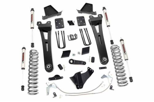 Rough Country - 54270 | 6 Inch Ford Suspension Lift Kit w/ (Diesel Engine, With Overloads)