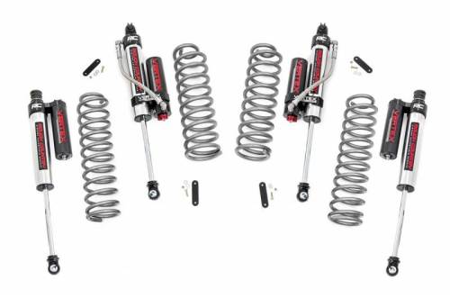 Rough Country - 62450 | 2.5 Inch Jeep Suspension Lift Kit w/ Vertex Adjustable Shocks