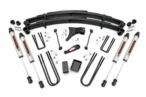 Rough Country - 49370 | 6 Inch Ford Suspension Lift Kit w/ V2 Monotube Shocks