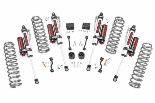 Rough Country - 67750 | Rough Country 2.5 Inch Lift Kit For Jeep Wrangler JL 4WD | 2018-2023 | Vertex Reservoir Shocks, Non-Rubicon