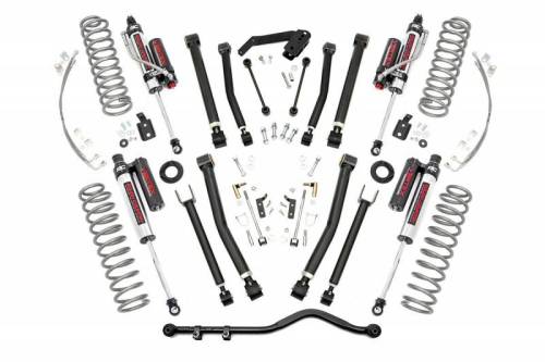 Rough Country - 67350 | 4 Inch Jeep X Series Suspension lift Kit w/ Vertex Reservoir Shocks