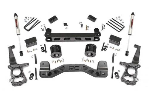 Rough Country - 55175 | 4 Inch Ford Suspension Lift Kit w/ V2 Monotube Shocks