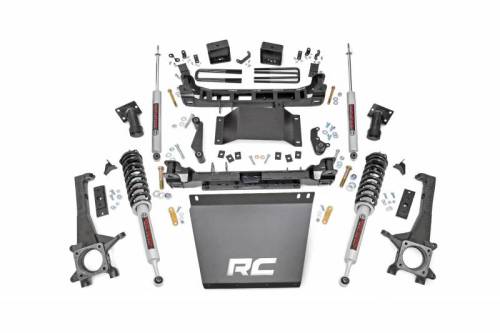 Rough Country - 75831 | Rough Country 6 Inch Lift Kit With Skid Plates For Toyota Tacoma 2/4WD | 2016-2023 | Front Lifted Strut, Rear N3 Shocks