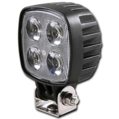 Anzo USA - 881031 | Anzo USA 3X3 Inch Rugged Hi-Intensity 3W LED Off Road Light