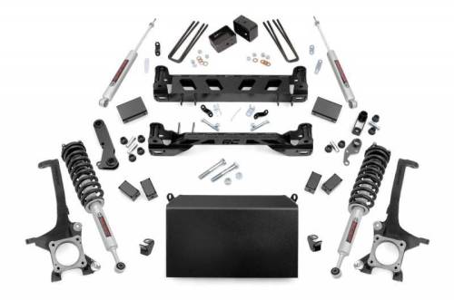 Rough Country - 75231 | 6  Inch Toyota Suspension Lift Kit w/ Lifted Struts, Premium N3 Shocks