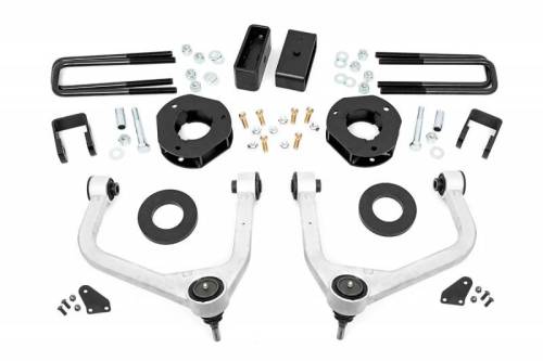 Rough Country - 29601 | Rough Country 3.5 Inch Lift Kit For Adaptive Ride Control Chevrolet Silverado/GMC Sierra 1500 | 2019-2024