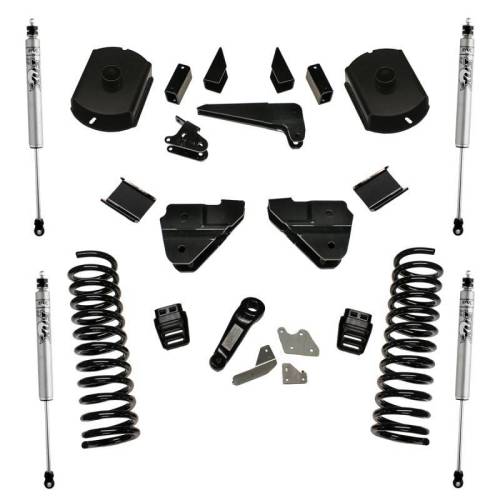 SuperLift - K124F | Superlift 4 Inch Dodge Suspension Lift Kit with Fox Shocks (2014-2018 Ram 2500 4WD | Diesel)