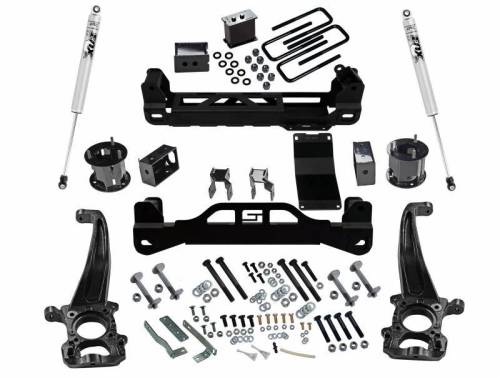 SuperLift - K126F | Superlift 4.5 Inch Suspension Lift Kit with Fox 2.0 Shocks (2015-2020 F150 4WD)