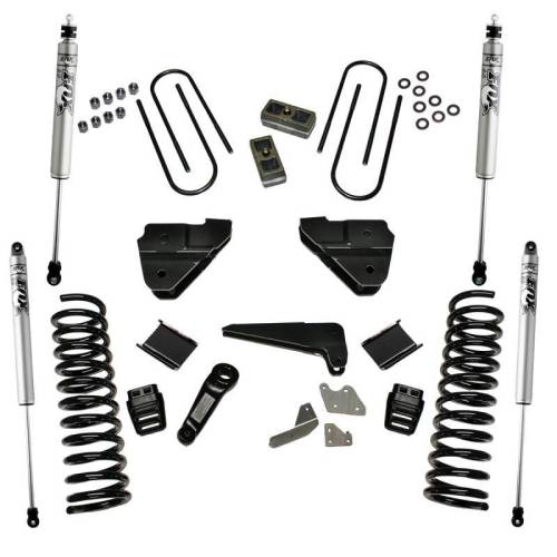 SuperLift - K146F | Superlift 4 Inch Suspension Lift Kit with Fox 2.0 Shocks (2013-2018 Ram 3500 4WD | Diesel)