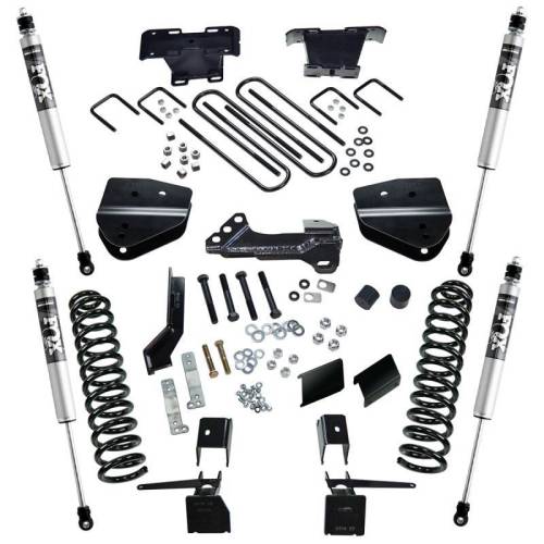 SuperLift - K164F | Superlift 4 Inch Suspension Lift Kit With Fox 2.0 Shocks (2017-2022 F250, F350 Super Duty 4wd | Diesel)