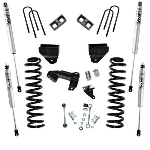 SuperLift - K854F | Superlift 4 inch Suspension Lift Kit with Fox 2.0 Shocks (2008-2010 F250, F350 Super Duty 4WD | Diesel)