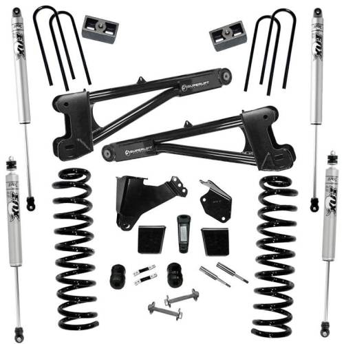 SuperLift - K977F | Superlift 6 inch Suspension Lift Kit with Fox 2.0 Shocks (2005-2007 F250, F350 Super Duty 4WD | Diesel)