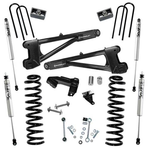 SuperLift - K987F | Superlift 4 inch Suspension Lift Kit with Fox 2.0 Shocks (2011-2016 F250, F350 Super Duty 4WD | Diesel)