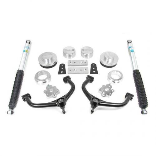 ReadyLIFT Suspensions - 69-1041 | ReadyLift 4 Inch SST Suspension Lift Kit With Bilstein Shocks (2009-2024 Ram 1500 Pickup)