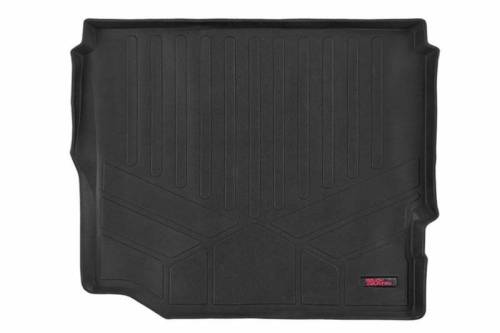 Rough Country - M-6125 | Rough Country Rear Cargo Mat For Jeep Wrangler JL Unlimited 4WD | 2018-2023 | Without Factory Subwoofer