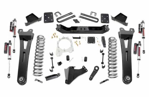 Rough Country - 55850 | 6 Inch Ford Suspension Lift Kit w/ Vertex Reservoir Shocks (Diesel Engine, No Overloads)