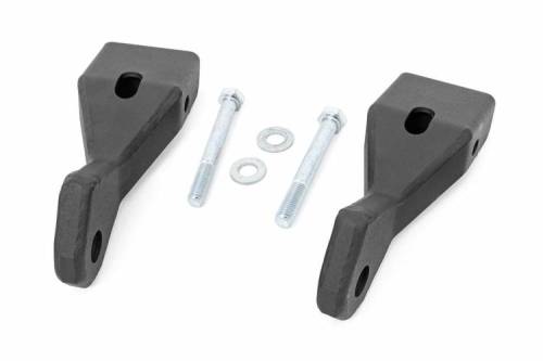 Rough Country - RS148 | GM Tow Hook to Shackle Conversion Kit - Mount Only (07-13 Silverado/Sierra 1500)