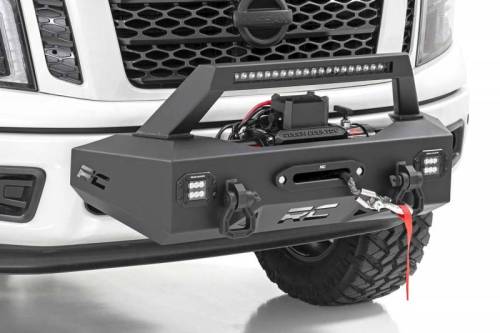 Rough Country - 82000 | EXO Winch Mount System (16-21 Nissan Titan)