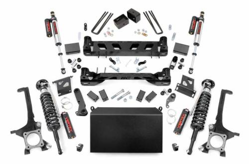 Rough Country - 75250 | 6  Inch Toyota Suspension Lift Kit w/ Vertex Coilovers, Vertex Shocks