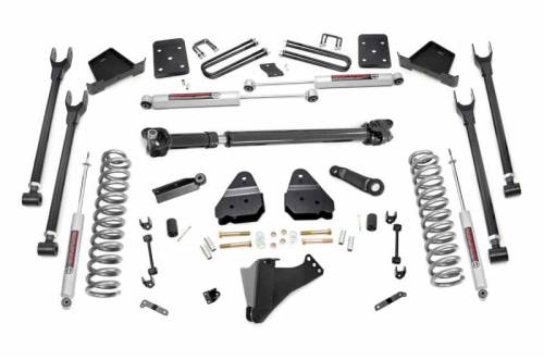 Rough Country - 50721 | 6 Inch Ford Suspension Lift Kit w/ Premium N3 Shocks (Diesel, No Overloads)