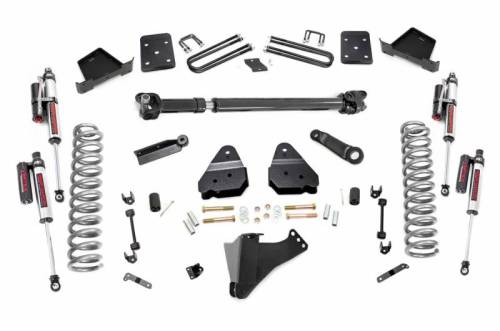 Rough Country - 50651 | 4.5 Inch Ford Suspension Lift Kit w/ Vertex Reservoir Shocks