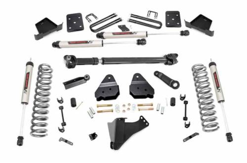 Rough Country - 50671 | 4.5 Inch Ford Suspension Lift Kit w/ V2 Monotube Shocks