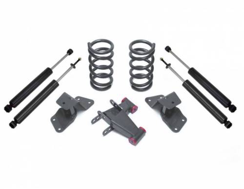 MaxTrac Suspension - K330924-8 | Complete 2/4 Lowering Kit (1999-2006 Chevrolet, GMC Silverado, Sierra 1500 2WD | 8 Cylinder)