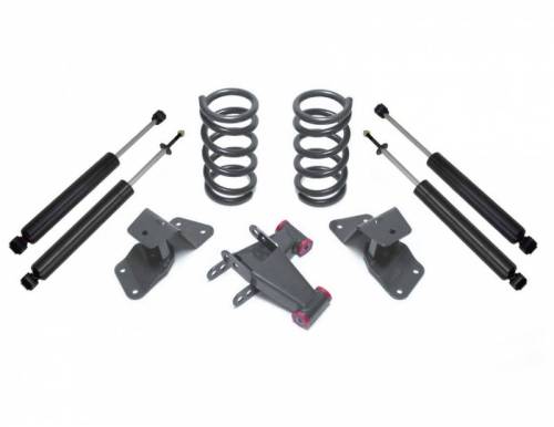 MaxTrac Suspension - K330924-6 | Complete 2/4 Lowering Kit (1999-2006 Chevrolet, GMC Silverado, Sierra 1500 2WD | 6 Cylinder)