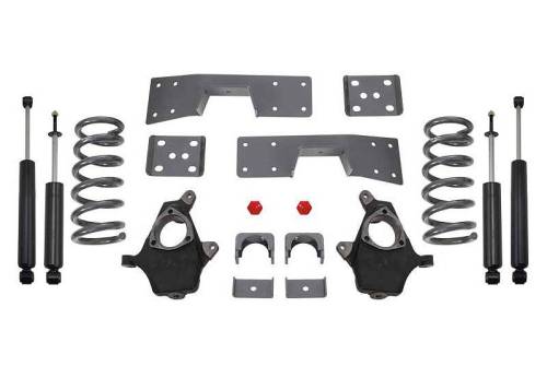 MaxTrac Suspension - K330946-8 | Complete 4/6 Lowering Kit (1999-2006 Chevrolet, GMC Silverado, Sierra 1500 2WD | 8 Cylinder)