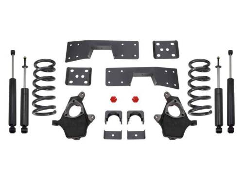 MaxTrac Suspension - K330946-6 | Complete 4/6 Lowering Kit (1999-2006 Chevrolet, GMC Silverado, Sierra 1500 2WD | 6 Cylinder)