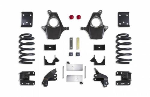 MaxTrac Suspension - KS331535-8M | Complete 3/5 Lowering Kit  (2014-2016 Chevrolet, GMC Silverado, Sierra 1500 2WD/4WD | Ext/Crew Cab | Magneride)