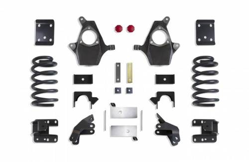 MaxTrac Suspension - KS331546-8M | Complete 4/6 Lowering Kit (2014-2016 Chevrolet, GMC Silverado, Sierra 1500 2WD/4WD | Ext/Crew Cab | Magneride)