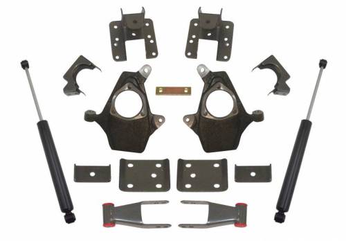 MaxTrac Suspension - KS331324 | Complete 2/4 Lowering Kit (2007-2016 Chevrolet, GMC Silverado, Sierra 1500 2WD/4WD)