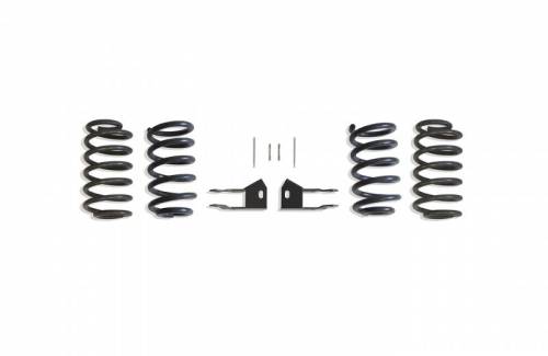 MaxTrac Suspension - K331624A | Complete 2/4 Lowering Kit (2015-2020 Chevrolet Tahoe 2WD/4WD | 2015-2020 GMC Yukon 2WD/4WD | Magneride/Autoride)