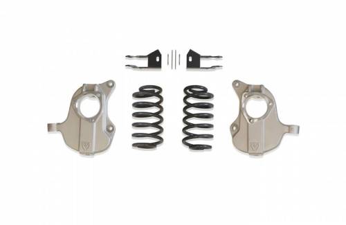 MaxTrac Suspension - KS331623A | Complete 2/3 Lowering Kit 2015-2020 Chevrolet, GMC SUV 2WD | Magneride/Autoride)