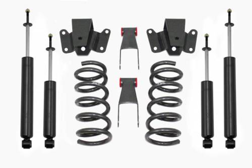 MaxTrac Suspension - K333524-8 | Complete 2/4 Lowering Kit (1997-2003 Ford F150 2WD | 8 Cylinder)