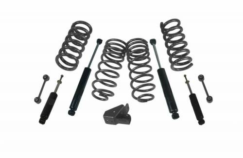 MaxTrac Suspension - K332924-8 | Complete 2/4 Lowering Kit (2009-2018 Dodge Ram 1500 Pickup 2WD | 8 Cylinder, 4 Door)