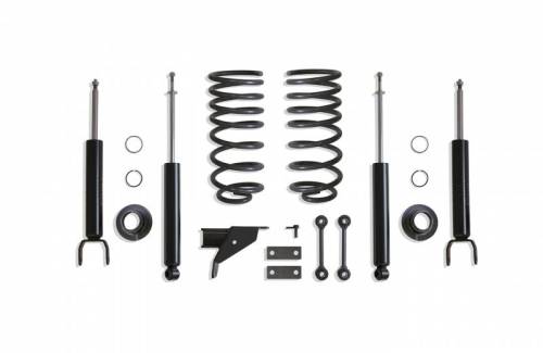 MaxTrac Suspension - K332724 | Complete 2/4 Lowering Kit (2019-2022 Ram 1500 Pickup 2WD/4WD | New Body Style | Non Air Ride)