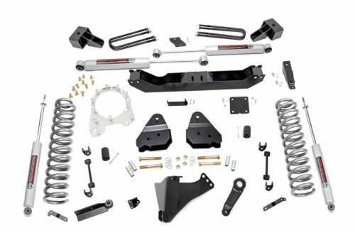 Rough Country - 55930 | 4.5 Inch Ford Suspension Lift Kit w/ Premium N3 Shocks (2017-2022 F-350 4WD | Diesel Dually)