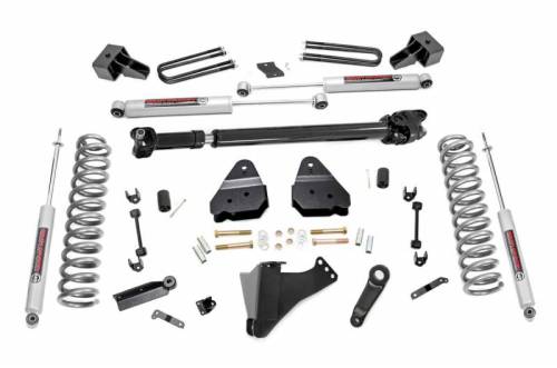 Rough Country - 55931 | 4.5 Inch Ford Suspension Lift Kit w/ Premium N3 Shocks & Front Driveshaft (2017-21 F-350 4WD | Diesel Dually)