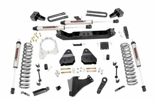 Rough Country - 55970 | Rough Country 4.5 Inch Suspension Lift Kit For Ford F-250/F-350 Super Duty | 2017-2022 | Diesel, Dually ONLY