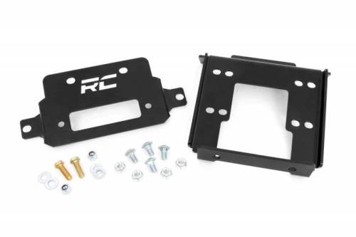 Rough Country - 93042 | Polaris Winch Mounting Plate (14-21 RZR 1000)