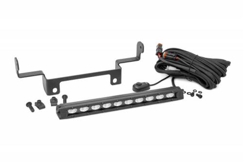 Rough Country - 92001 | Honda Single 10-inch Slimline LED Bumper Kit (16-20 Pioneer 1000)