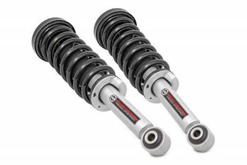 Rough Country - 501058 | Rough Country 6 Inch Front Premium N3 Lifted Loaded Struts For Nissan Frontier 4WD | 2005-2023